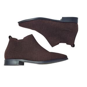 Vivaia Square Toe Water Repellent Ankle Boots (Ryan Pro) Dark Chocolate Size 43